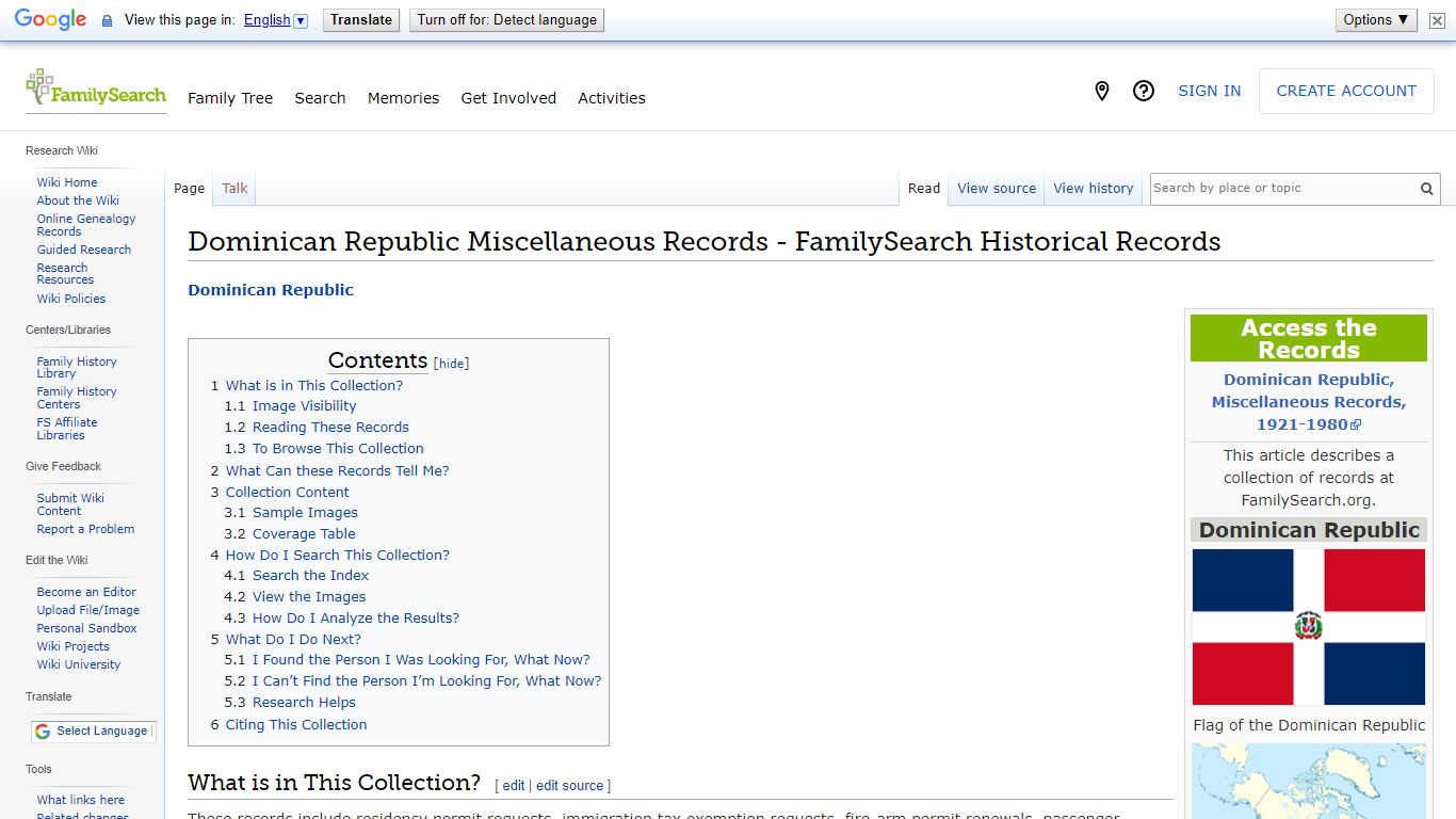 Dominican Republic Miscellaneous Records - FamilySearch